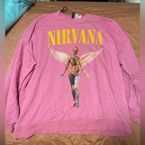 H&M Nirvana crewneck